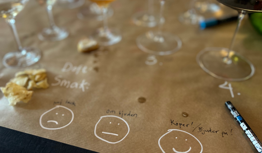 Våra betyg är: Nej tack, Dricker om jag blir bjuden eller Köper!